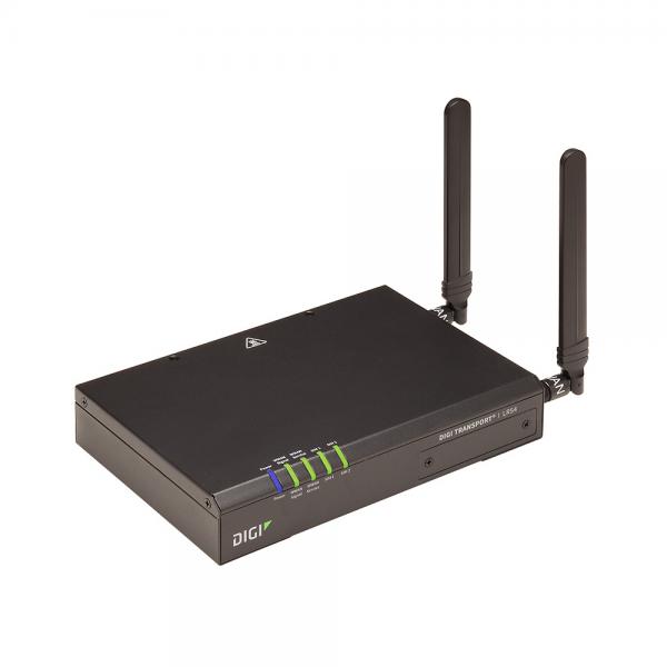 Digi TransPort LR54 router M2M LTE-A z Wi-Fi, Dual SIM, 4x Ethernet, 1xRS-232, 4x anteny
