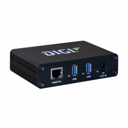 AnywhereUSB 2 Plus Remote USB 3.1 Hub with 2 type A USB connectors, 10/100/1G Ethernet,