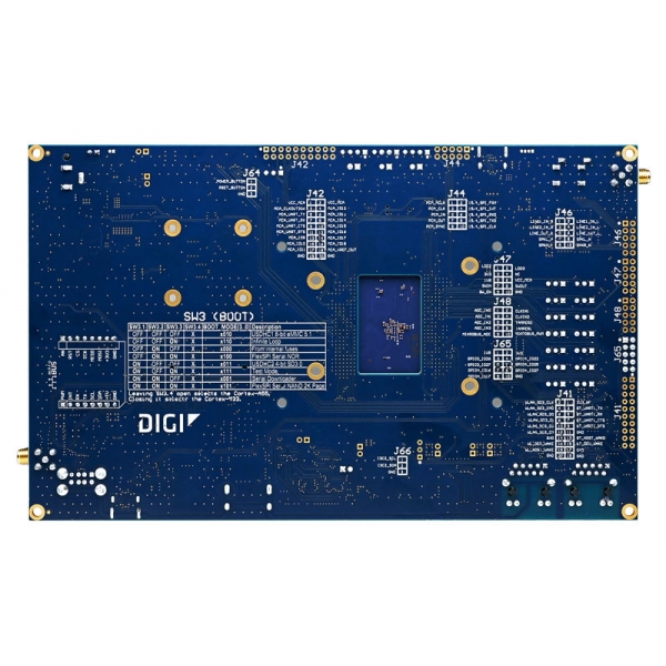Digi ConnectCore® 93 development board with i.MX 93 dual-core, NPU, 1 GB LPDDR4, 8 GB eMMC, wireless SOM