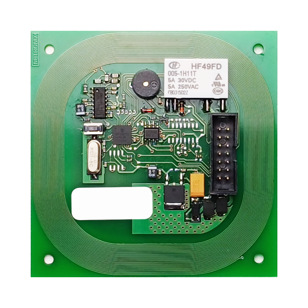 Moduł RFID, 125kHz, UNIQUE, HID, HITAG, Q5, RS485, przekaźnik, buzzer