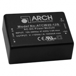 Moduł zasilacza AC/DC Arch Electronics ATCW40-15S (40W/15V)